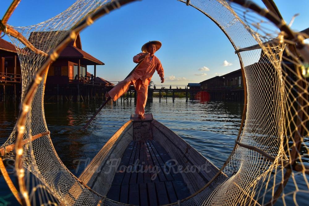 Inle Lake Shwe Inn Tha Floating Resort מראה חיצוני תמונה