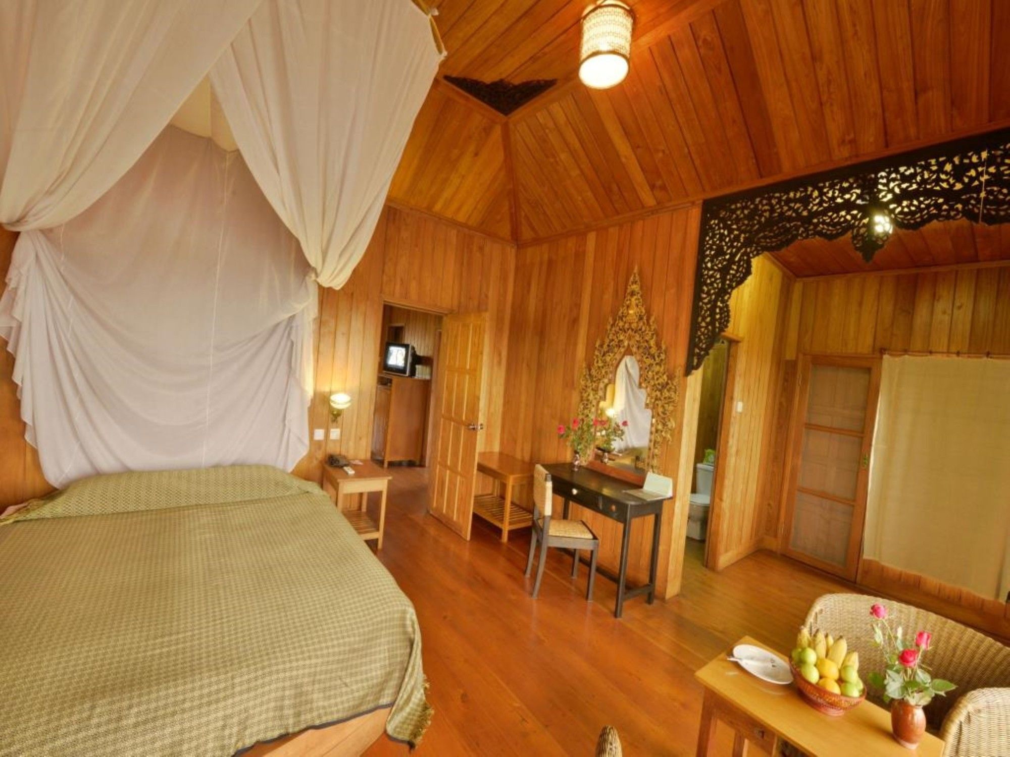 Inle Lake Shwe Inn Tha Floating Resort מראה חיצוני תמונה
